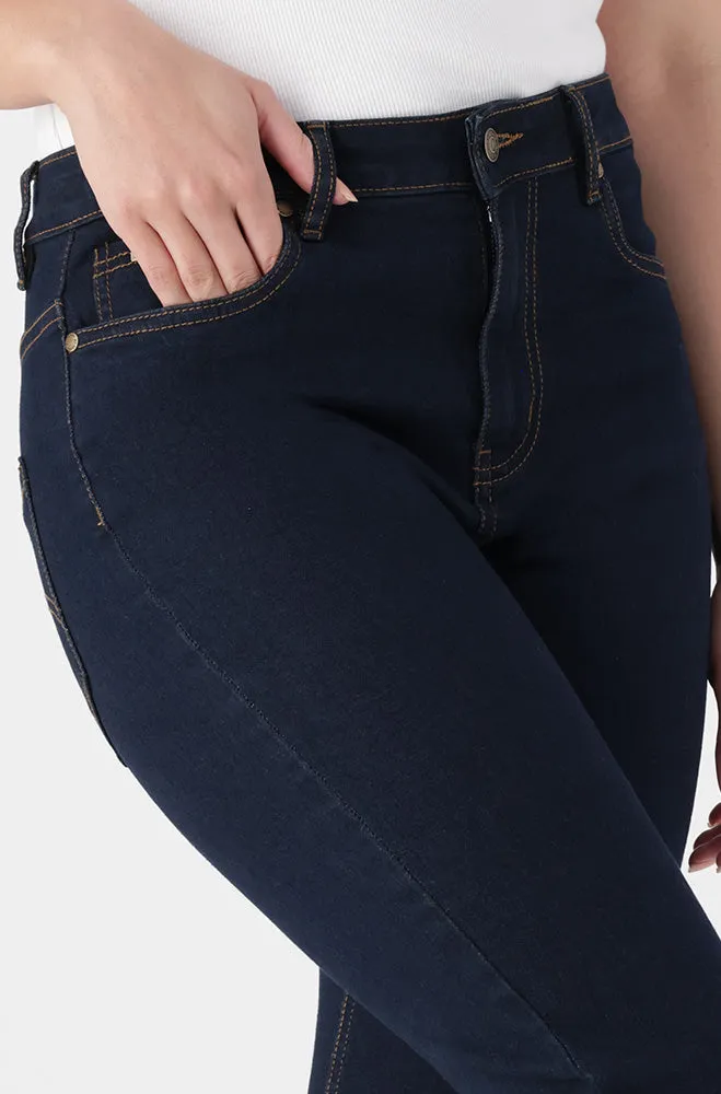 Sienna Denim Capri _ 152755 _ Dark Wash sold by Dunns product image thumbnail 2