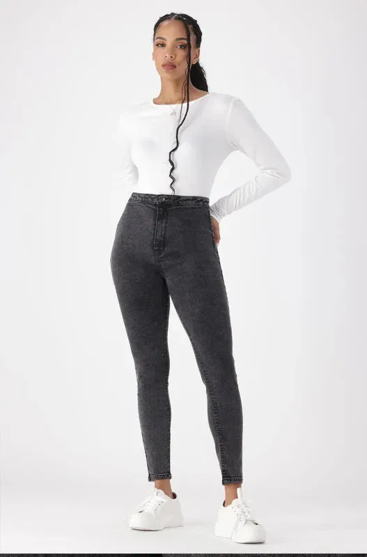 JESSIE HIGH RISE SKINNY TUBE sold by Dunns product image thumbnail 4