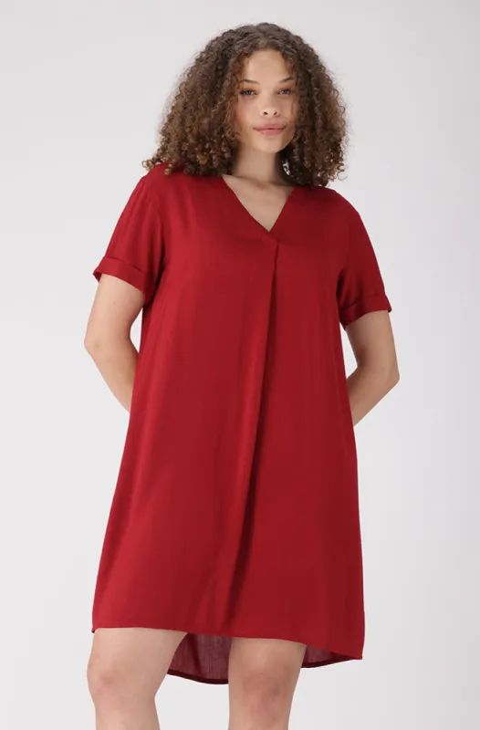 Cora Portofino Dress _ 147340 _ Red sold by Dunns