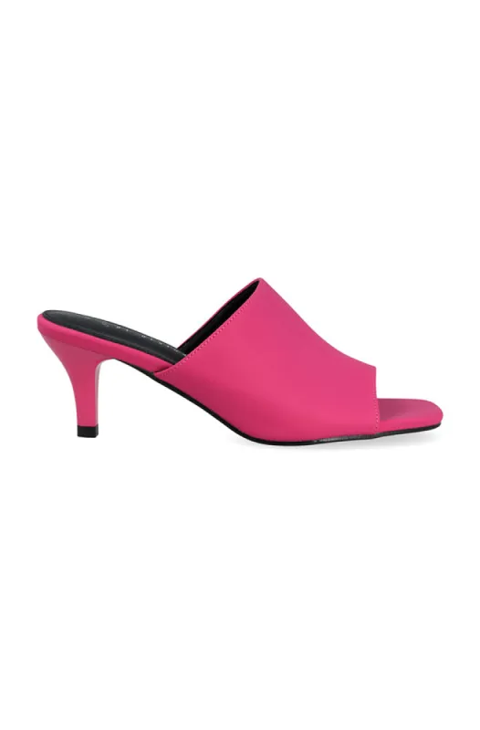 Chrissie Mule _ 155787 _ Cerise sold by Dunns