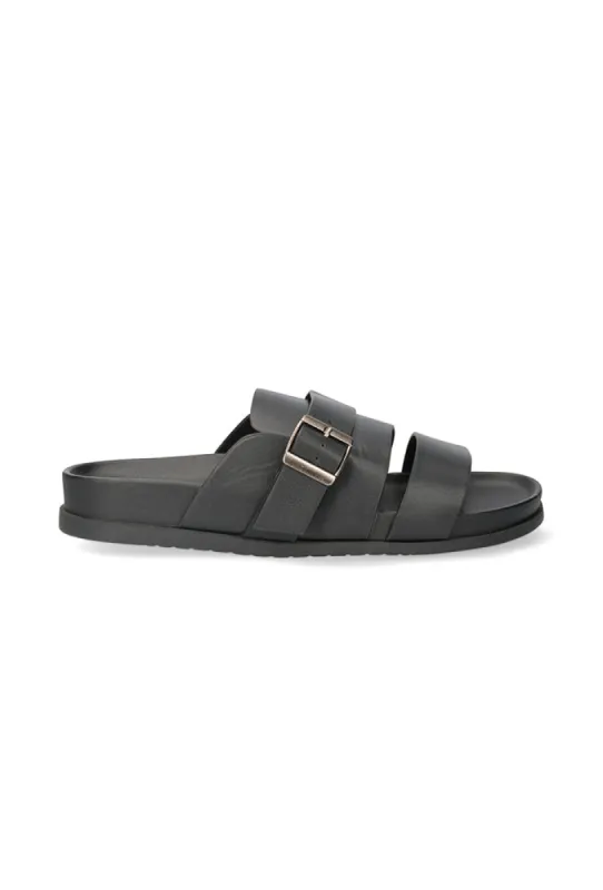 Izac Mens Fashion Sandal _ 153542 _ Black sold by Dunns