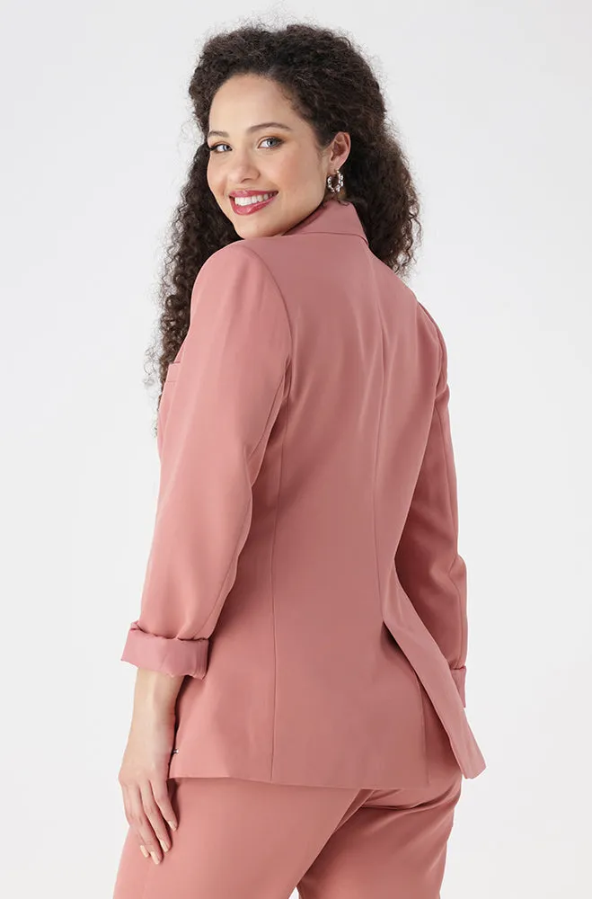 Farah Smart Blazer _ 154942 _ Pink sold by Dunns product image thumbnail 2