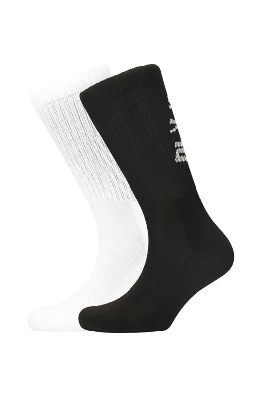 Sahil Sport Socks 2pk _ 150113 _ White sold by Dunns