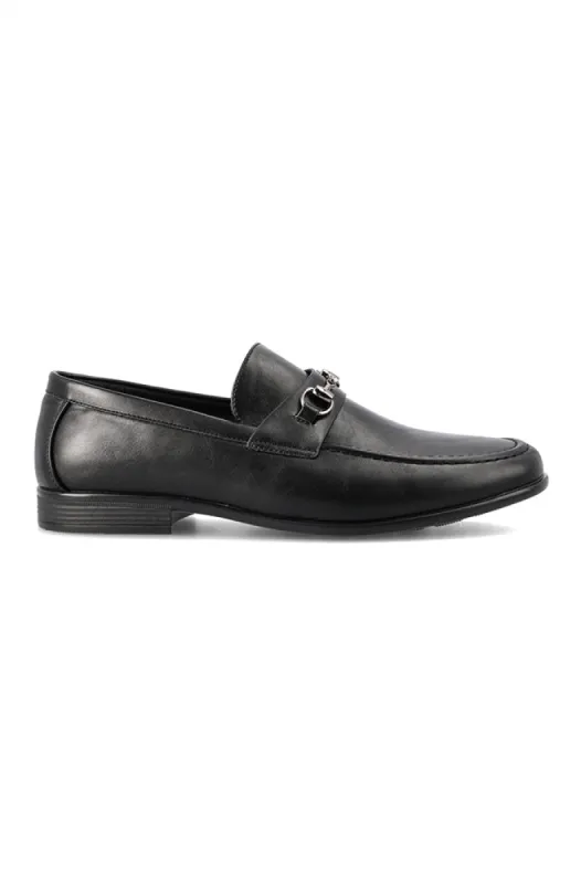 Ridge Trim Loafer _ 155394 _ Black sold by Dunns