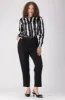Lilly Satin Button Down Shirt _ 156463 _ Multi sold by Dunns