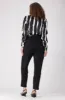 Lilly Satin Button Down Shirt _ 156463 _ Multi sold by Dunns