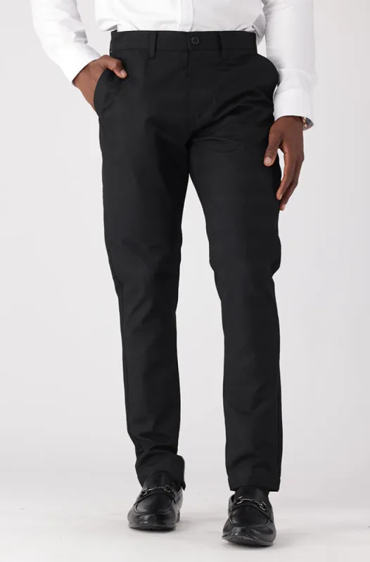 Satinwood Smart Pant _ 156203 _ Black sold by Dunns