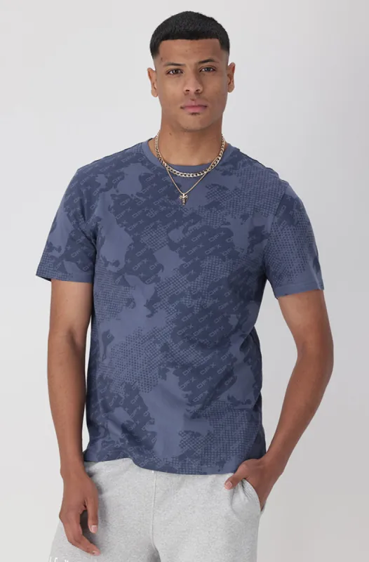 Cypress Tee _ 154487 _ Blue sold by Dunns