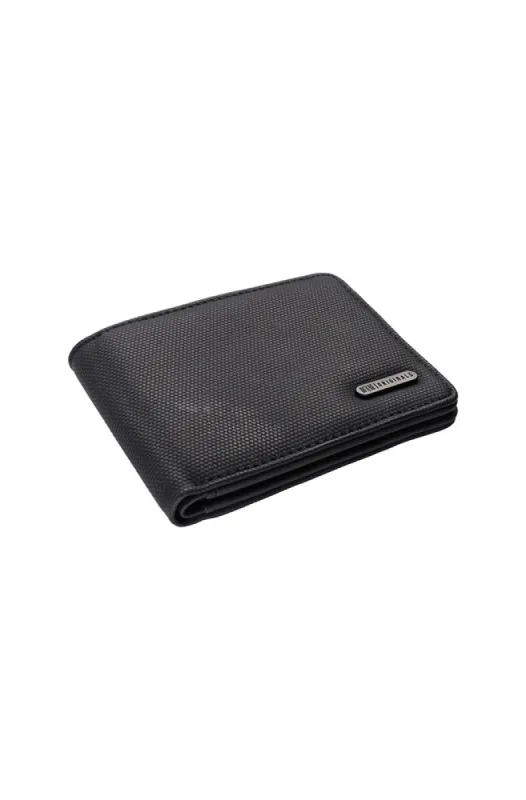Austin Textured Wallet _ 154209 _ Black sold by Dunns