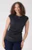 Tanya Textured Drape Top _ 156329 _ Grey sold by Dunns