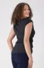 Tanya Textured Drape Top _ 156329 _ Grey sold by Dunns