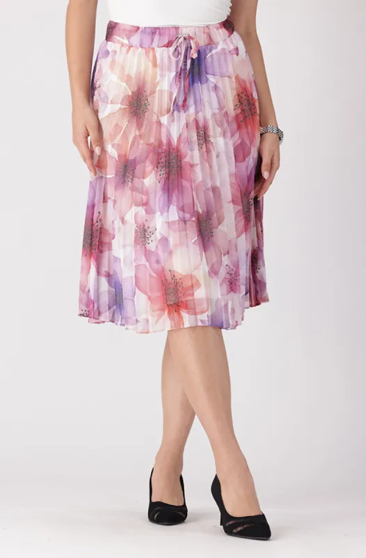 IRIS PLEAT SKIRT _ 156461 _ Multi sold by Dunns