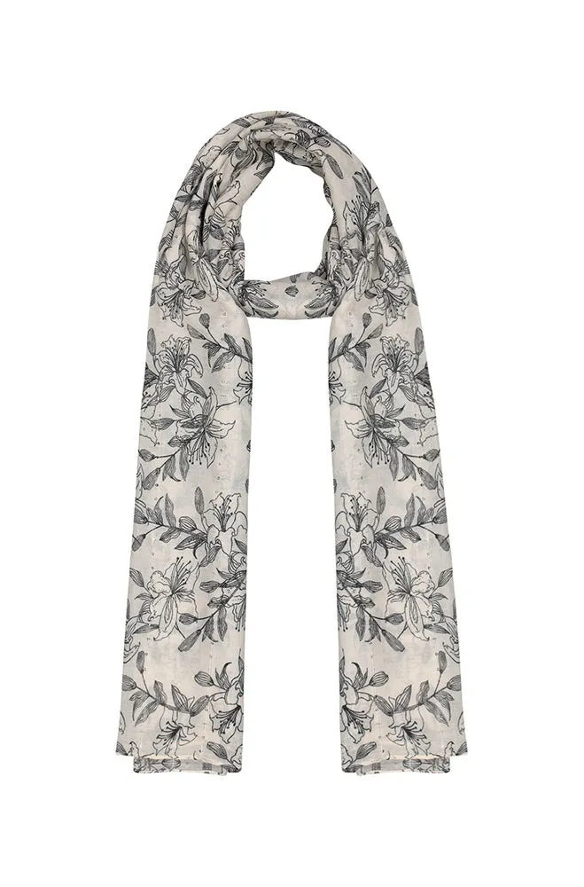 Zenith Printed Scarf _ 156244 _ Multi sold by Dunns