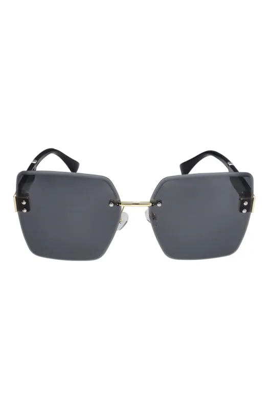 Dominique Large Sunglasses _ 157786 _ Black sold by Dunns