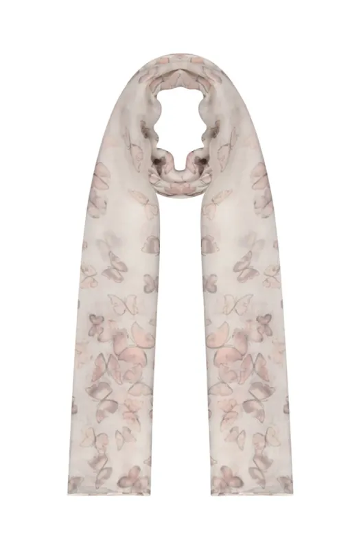 Frida Printed Cotton Scarf _ 157784 _ Multi sold by Dunns