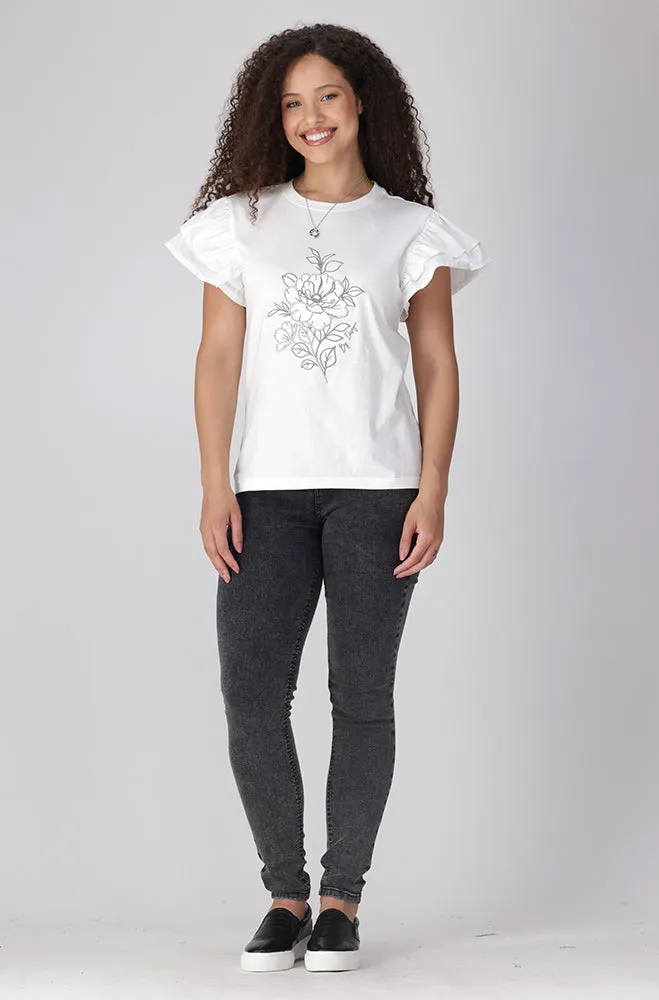 Jessie Combo Tshirt _ 156820 _ White sold by Dunns product image thumbnail 4