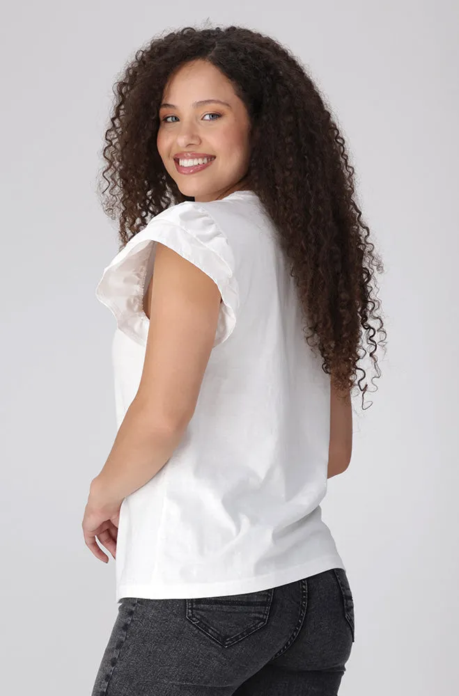 Jessie Combo Tshirt _ 156820 _ White sold by Dunns product image thumbnail 2