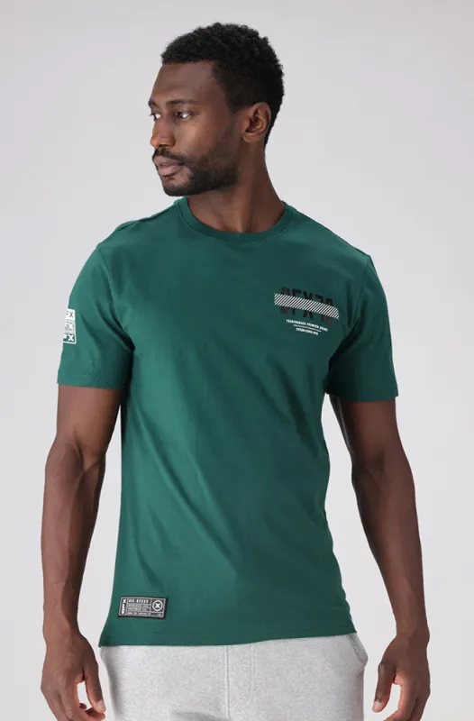 Normantown Tee _ 156237 _ Green sold by Dunns