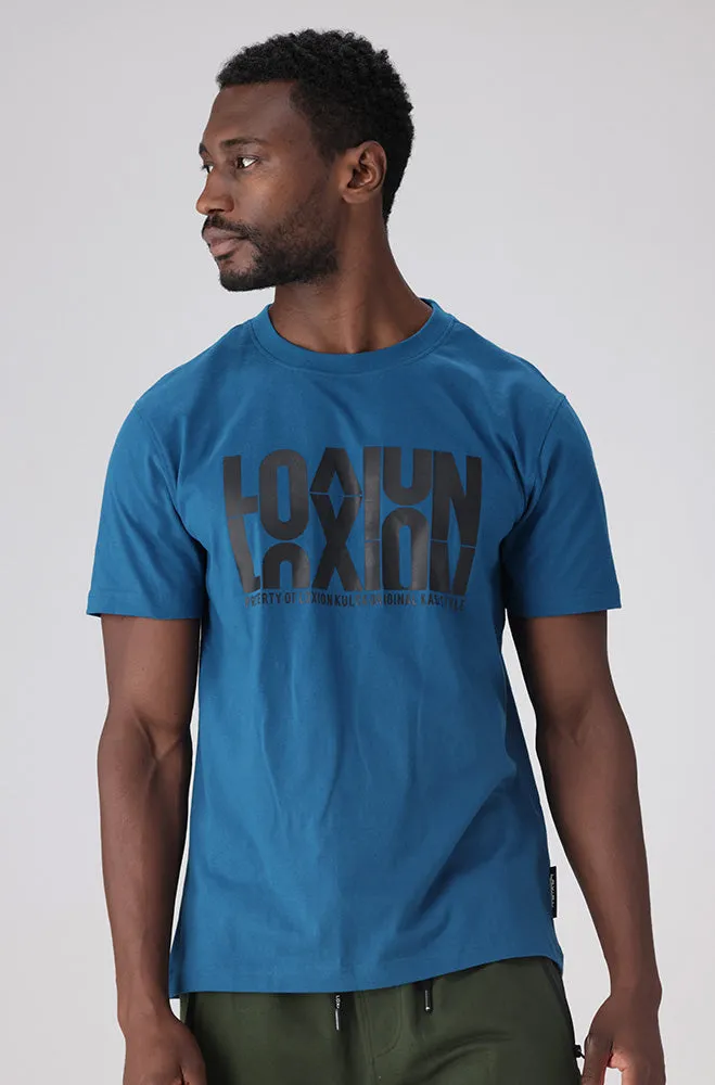 Loxion Kulca Branded Tee _ 156027 _ Teal sold by Dunns