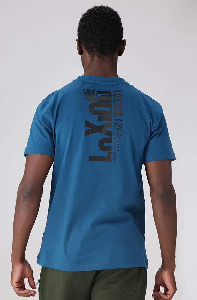 Loxion Kulca Branded Tee _ 156027 _ Teal sold by Dunns product image thumbnail 3