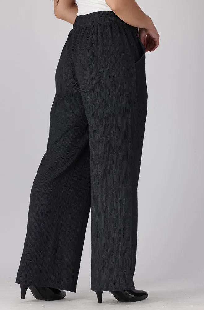 Sam Wide Leg Pants _ 156335 _ Grey sold by Dunns product image thumbnail 3