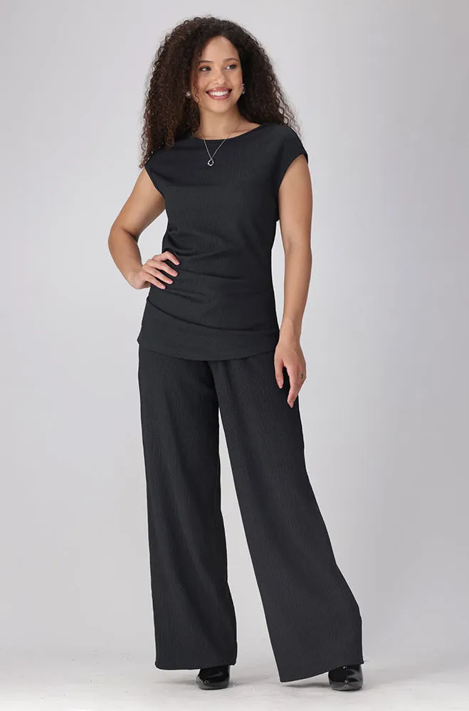 Sam Wide Leg Pants _ 156335 _ Grey sold by Dunns product image thumbnail 4