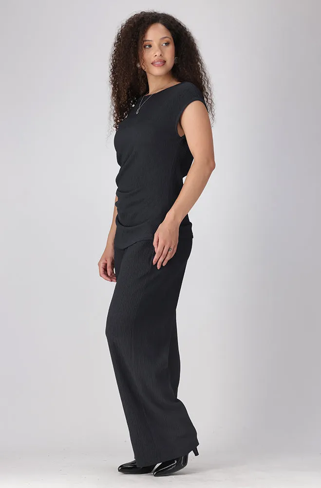 Sam Wide Leg Pants _ 156335 _ Grey sold by Dunns product image thumbnail 5