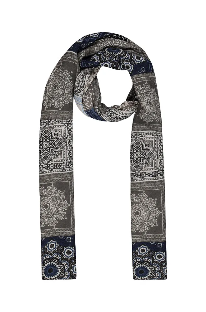 Tara Printed Scarf _ 156243 _ Multi sold by Dunns