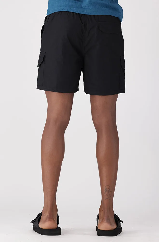 Fireside Utility Pool Short _ 156222 _ Black sold by Dunns product image thumbnail 3