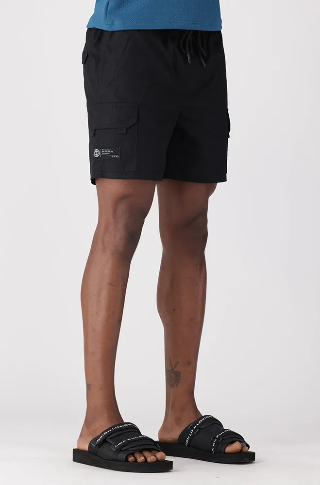 Fireside Utility Pool Short _ 156222 _ Black sold by Dunns product image thumbnail 2