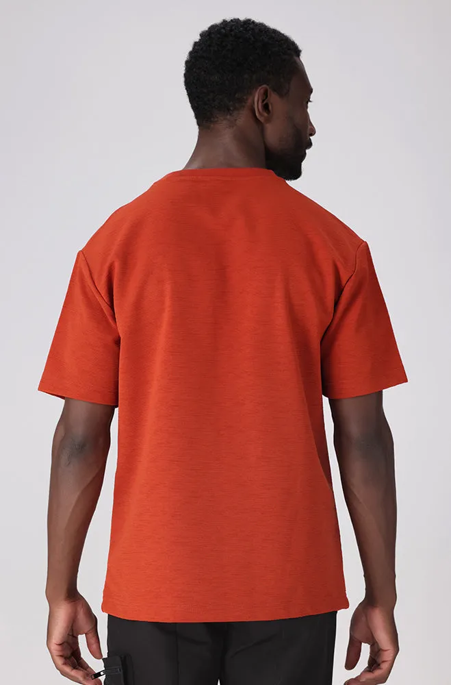 Bogden Tee _ 155303 _ Brick sold by Dunns product image thumbnail 3