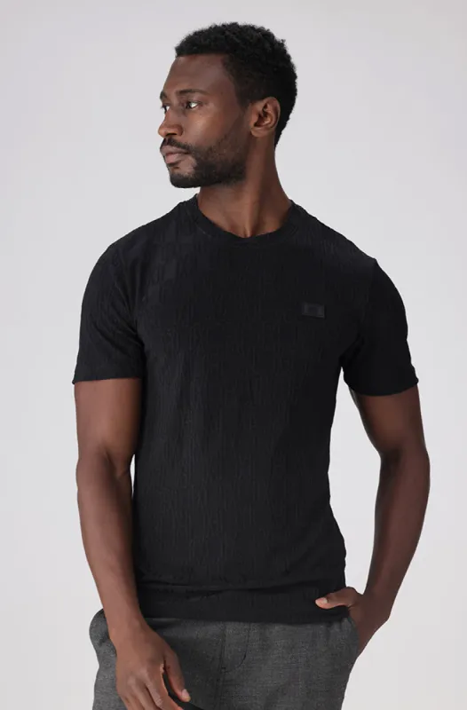 Baycrest Tee _ 155722 _ Black sold by Dunns