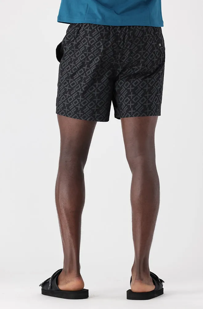 Norwood Pool Short _ 153709 _ Black sold by Dunns product image thumbnail 3