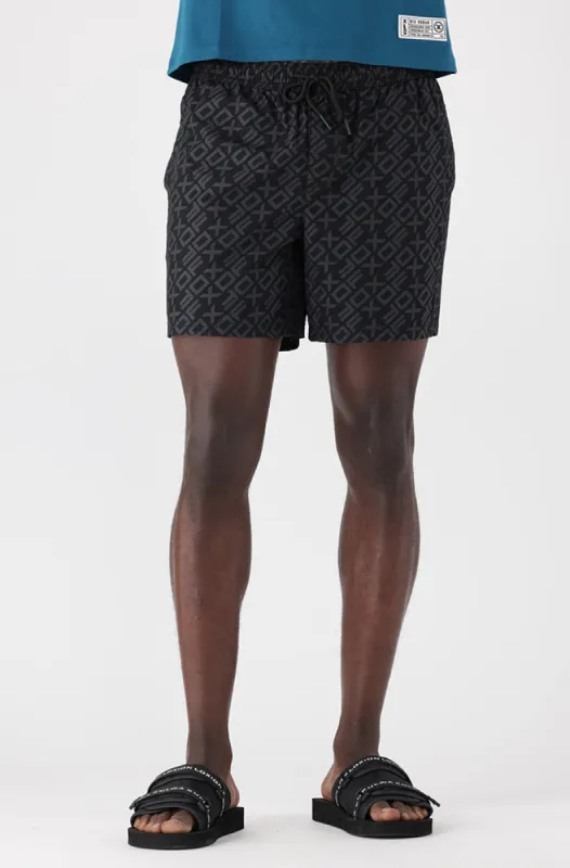 Norwood Pool Short _ 153709 _ Black sold by Dunns