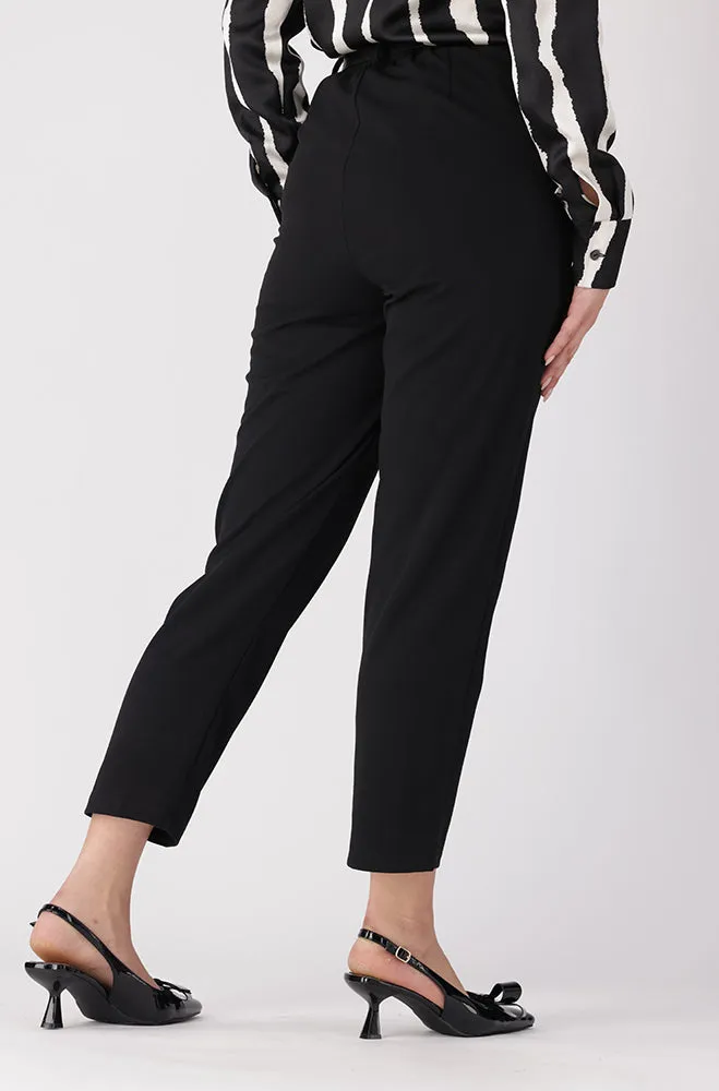 Sarah Belted Smart Pants _ 156313 _ Black sold by Dunns product image thumbnail 2