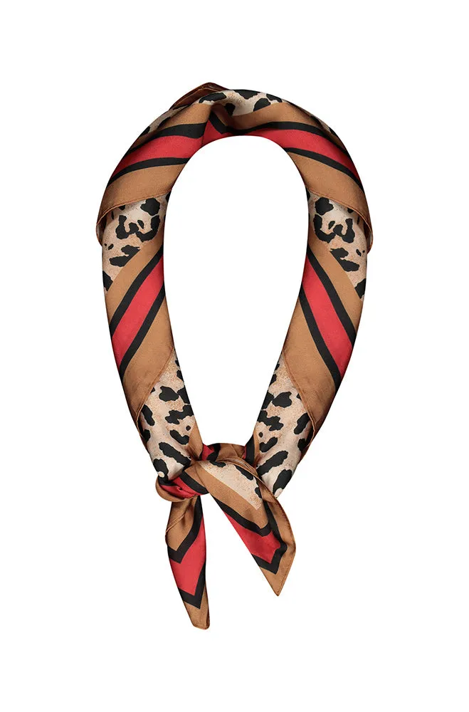 Stacy Satin Scarf _ 160650 _ Multi sold by Dunns