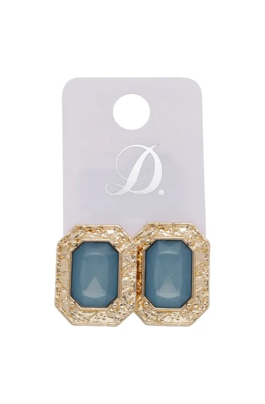 Jamie Rhinestone Earring _ 158236 _ Gold sold by Dunns