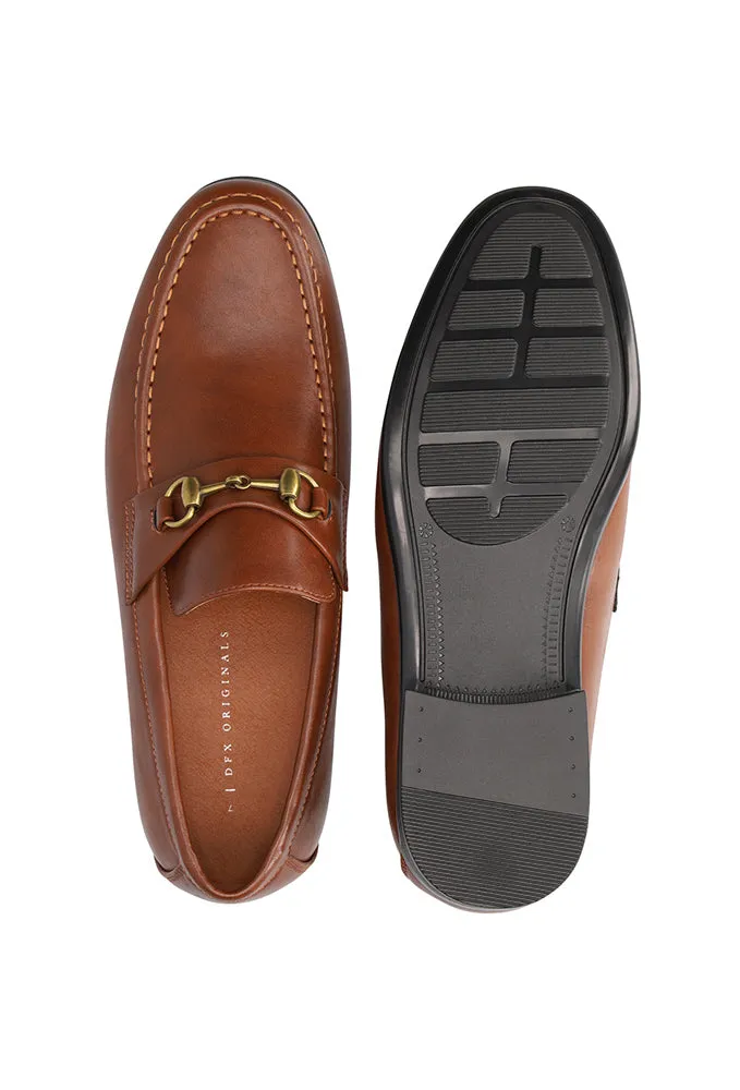 Freddie Loafer With Antique Trim _ 155393 _ Tan sold by Dunns product image thumbnail 4