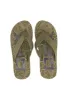 Jamie Two Tone Wide Thong Flip Flop _ 153190 _ Fatigue sold by Dunns