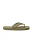 Jamie Two Tone Wide Thong Flip Flop _ 153190 _ Fatigue sold by Dunns