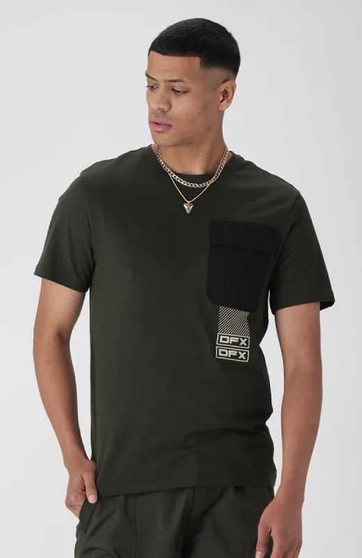 Hawthorne Tee _ 154484 _ Fatigue sold by Dunns