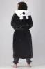 Koala Face Hooded Wrap Gown _ 158319 _ Charcoal sold by Dunns