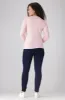Cleo Crew Neck Tee _ 158030 _ Pink sold by Dunns