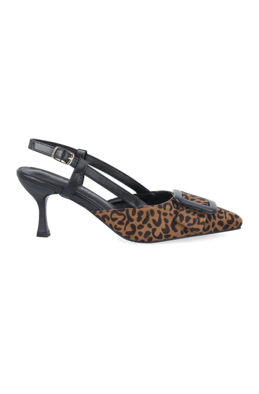 Aimee Printed Heel _ 157663 _ Multi sold by Dunns