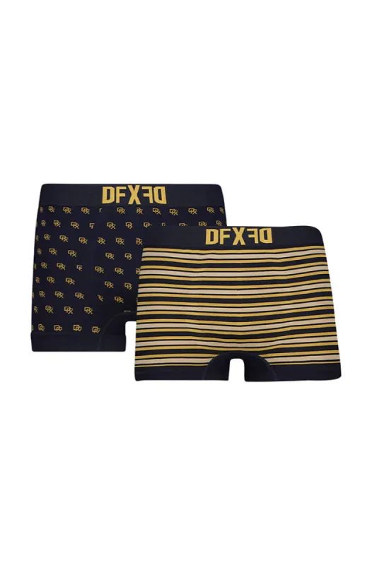 Finely Seamfree Trunks 2pk _ 157954 _ Navy sold by Dunns