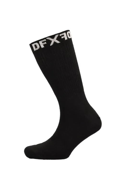 Reverse Dfx Single Sock _ 156934 _ Black sold by Dunns