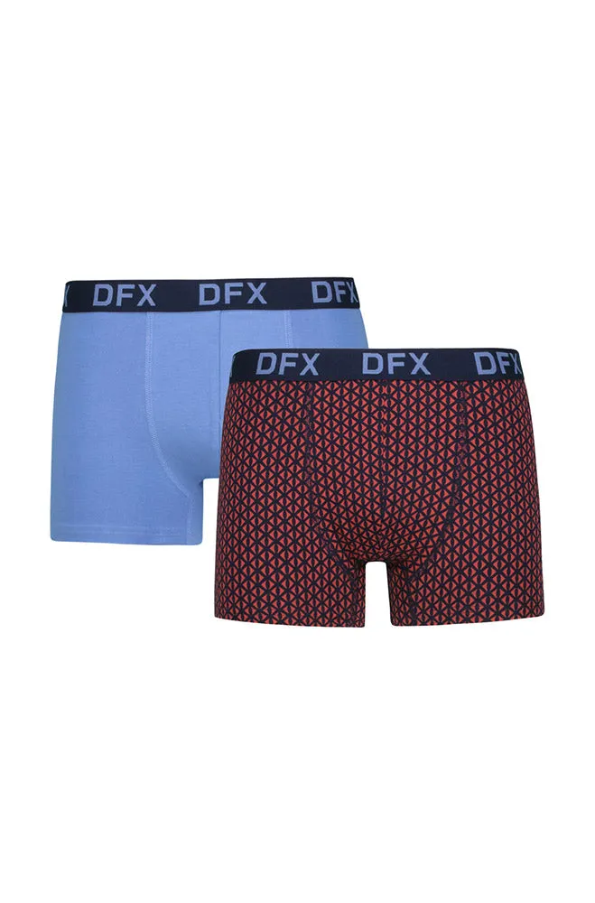 Esdon Knit Trunks 2pk _ 155957 _ Navy sold by Dunns