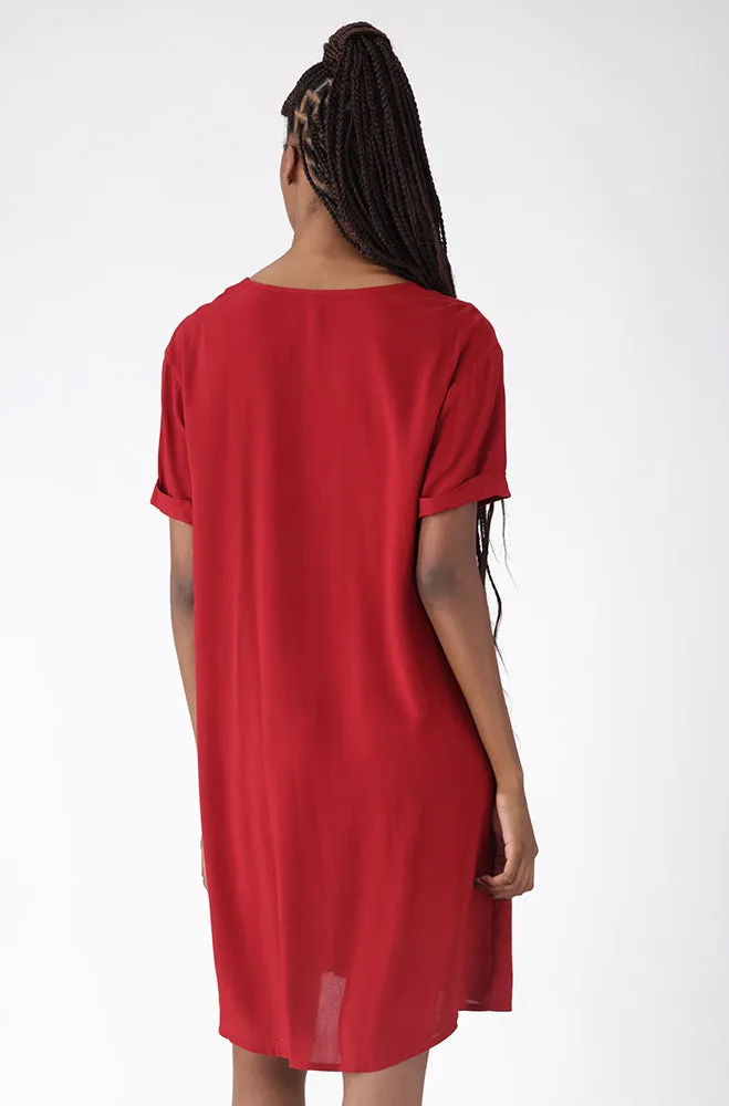 Cora Portofino Dress _ 159198 _ Red sold by Dunns product image thumbnail 3