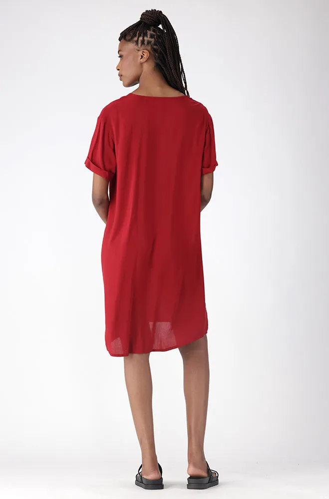 Cora Portofino Dress _ 159198 _ Red sold by Dunns product image thumbnail 5