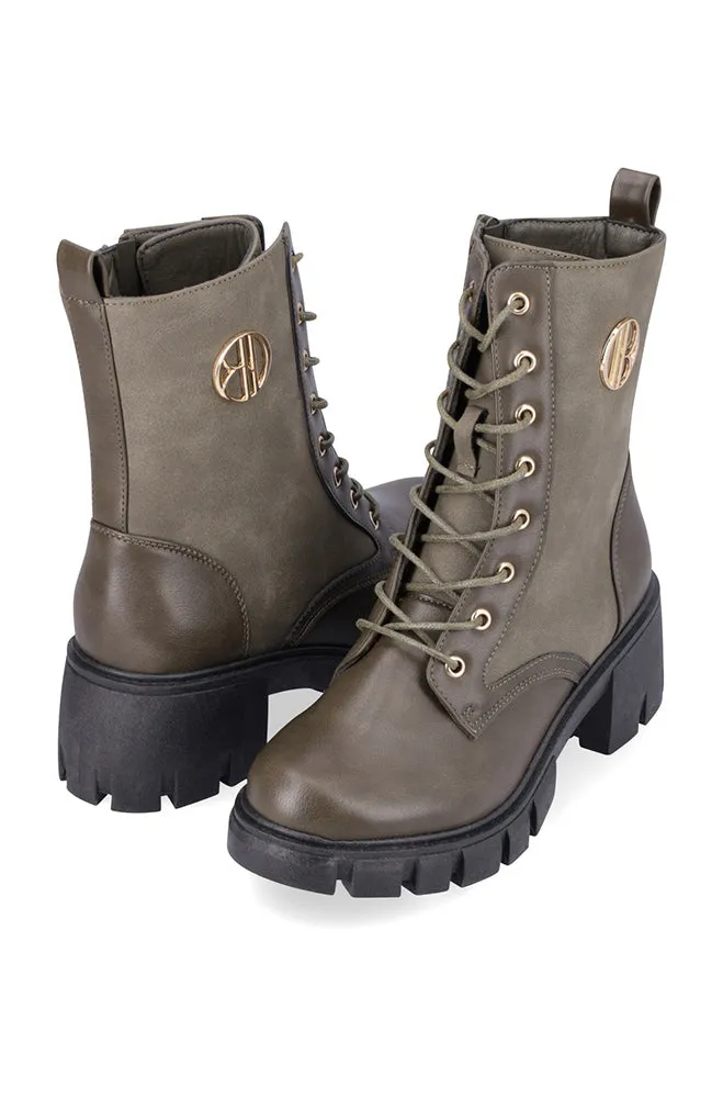 Gerry Cleated Boot _ 157447 _ Fatigue sold by Dunns product image thumbnail 2